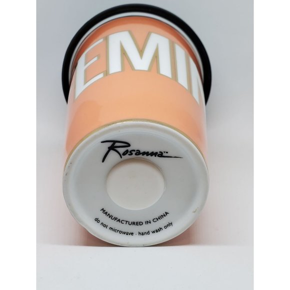 Feminist You Go Girl Commuter Pink Porcelain Mug 8 Oz w/ Black Silicone Lid NIB - Picture 2 of 9